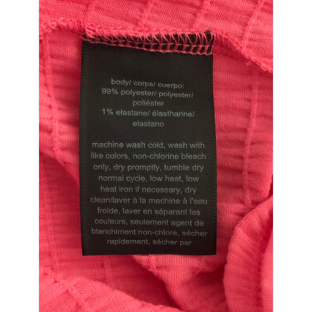 Tommy Hilfiger Textured Top 3/4 Puff Sleeve Pink Women's 3XL NEW - Picture 7 of 7